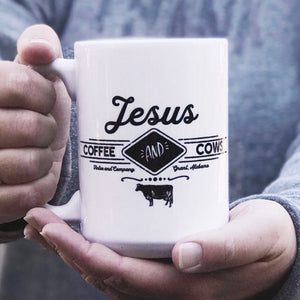 Jesus, Coffee & Cows Mug