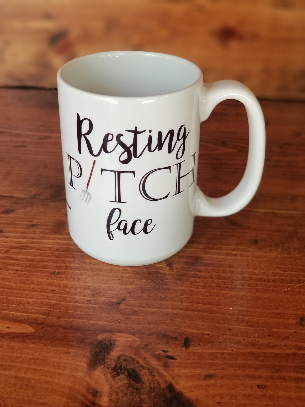 Resting Pitch Face Mug