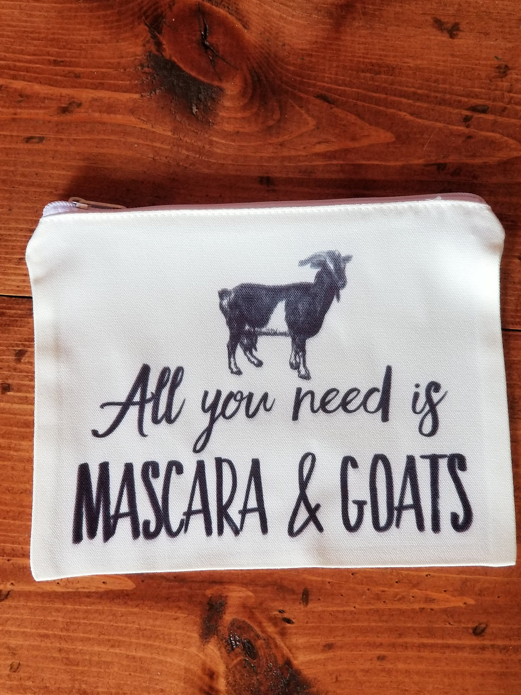 Mascara & Goats Makeup Bag