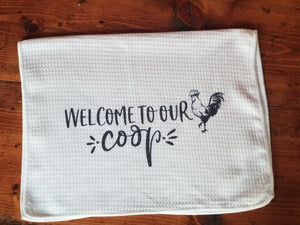 Welcome to our Coop Hand Towel
