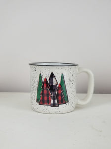 Christmas Trees Camp Mug
