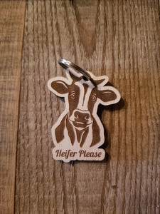 Heifer Key Chain