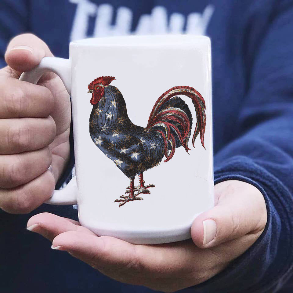 American Rooster Mug