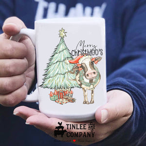 Merry Christmoos Mug