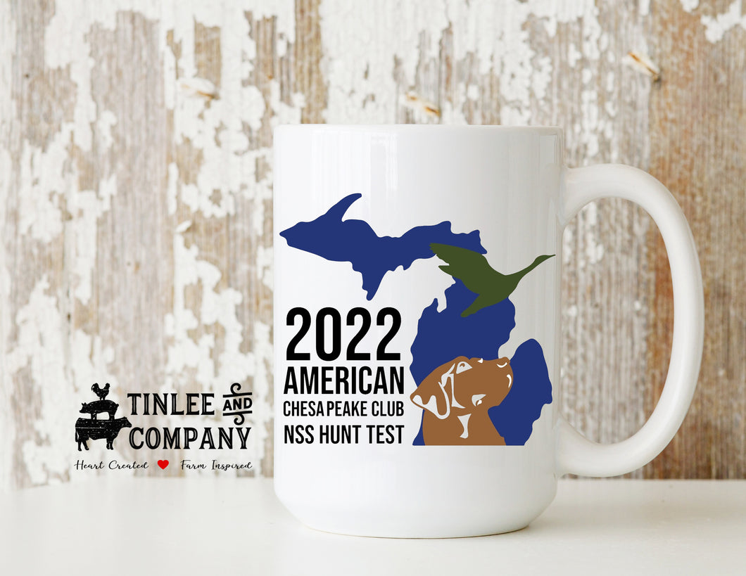 2022 NSS Hunt Test Mug