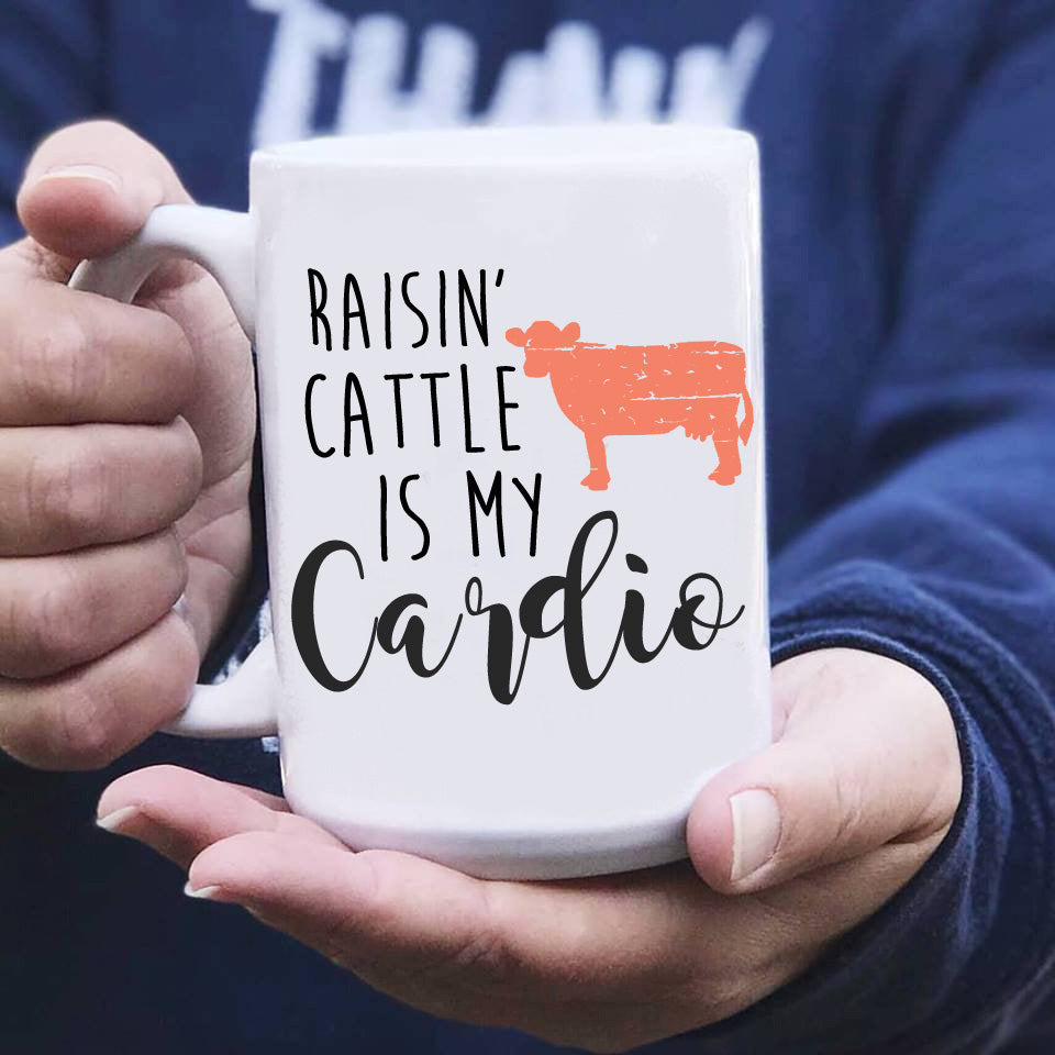 Raisin' Cattle Mug
