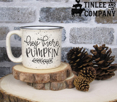 Hey There Pumpkin Camp Mug