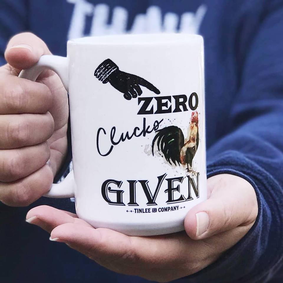 Zero Clucks Given Mug