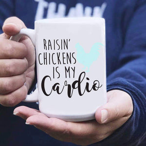 Raisin' Chickens Mug